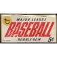 1967 Topps Baseball 5-Cent Display Box