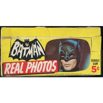 1966 Topps Batman Real Photos 5-Cent Display Box
