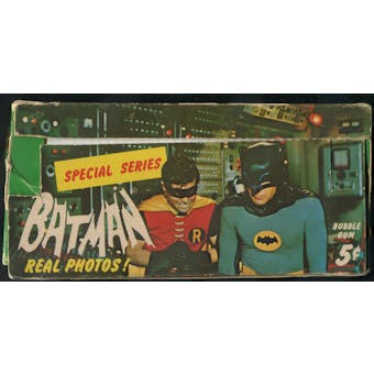 1966 Topps Batman Special Series Riddler Back 5-Cent Display Box