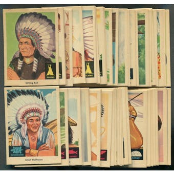 1959 Fleer Indian Trading Card Complete Set (NM-MT)