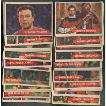 1957 Topps Robin Hood Complete Set (VG)