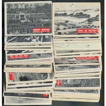 1965 Philadelphia War Bulletin World War II Complete Set (EX-MT)