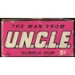 1965 Topps The Man From U.N.C.L.E. UNCLE 5-Cent Display Box