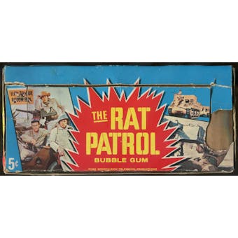 1966 Topps The Rat Patrol 5-Cent Display Box