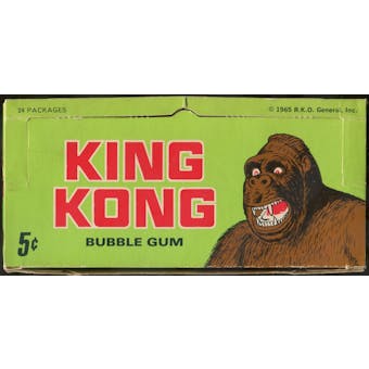 1965 Donruss King Kong 5-Cent Display Box
