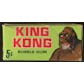 1965 Donruss King Kong 5-Cent Display Box