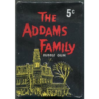 1964 Donruss The Addams Family Unopened Pack