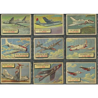 1957 A & BC Planes Of The World Complete Set (EX)