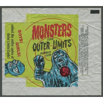 1964 Topps Monsters From Outer Limits Wrapper