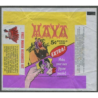 1967 Topps Maya Wrapper