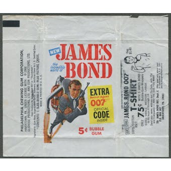 1966 Philadelphia James Bond Thunderball Wrapper