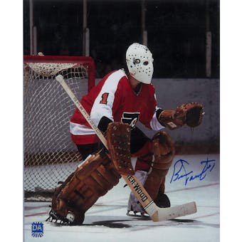 Bernie Parent Autographed Philadelphia Flyers 8x10 Photo (DACW COA)