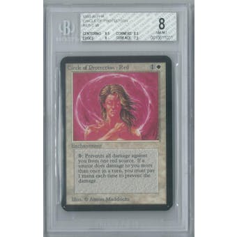 Magic Alpha Circle of Protection: Red BGS 8 (8.5, 8.5, 8, 7.5)