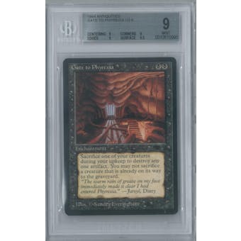 Magic Antiquities Gate to Phyrexia  BGS 9 (9, 9, 9, 9.5)