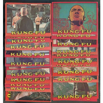 1973 Topps Kung Fu Complete Set (EX-MT) With Wrapper