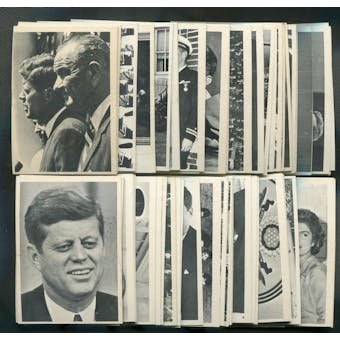 1964 Topps The Story Of President John F. Kennedy Complete Set (NM)
