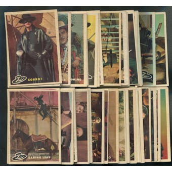 1958 Topps Walt Disney's Zorro Complete Set (EX-MT)