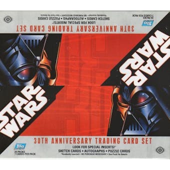 Star Wars 30th Anniversary Hobby Box (2007 Topps)