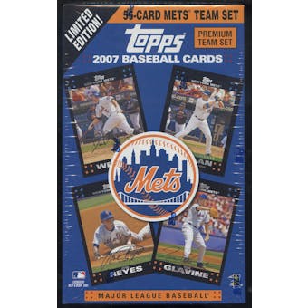 2007 Topps Baseball New York Mets Team Set