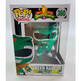 Power Rangers Green Ranger Funko POP Autographed by Jason David Frank