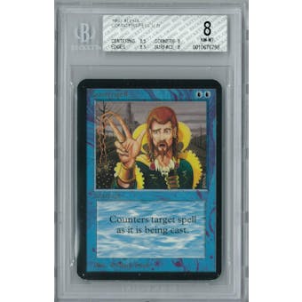 Magic the Gathering Alpha Counterspell BGS 8 (8.5, 8, 8.5, 8)