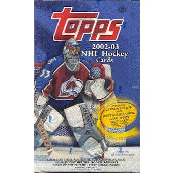2002/03 Topps Hockey Hobby Box