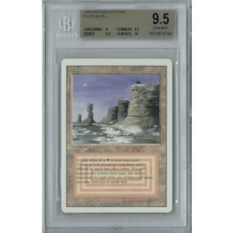 Magic the Gathering 3rd Ed Revised Plateau BGS 9.5 (9, 9.5, 9.5, 10)