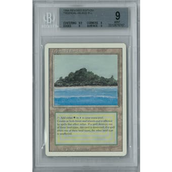 Magic the Gathering 3rd Ed Revised Tropical Island BGS 9 (9.5, 9, 9, 9)