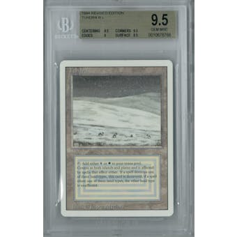 Magic the Gathering 3rd Ed Revised Tundra BGS 9.5 (9.5, 9.5, 9, 9.5)
