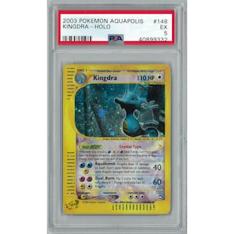 Pokemon Aquapolis Kingdra 148/147 PSA 5