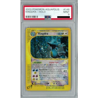 Pokemon Aquapolis Kingdra 148/147 PSA 9