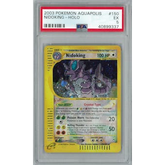 Pokemon Aquapolis Nidoking 150/147 PSA 5