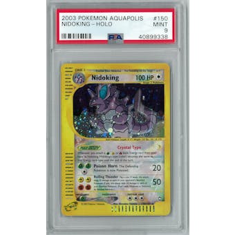 Pokemon Aquapolis Nidoking Crystal Type 150/147 PSA 9
