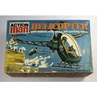 Action Man Helicopter with Original Box