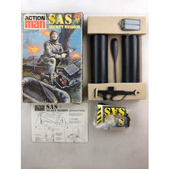 Action Man Palitoy SAS Secret Mission Uniform Set with Rough Original Box