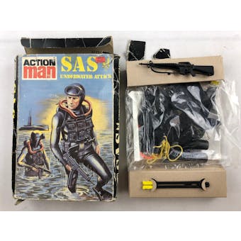 Action Man Palitoy SAS Underwater Attack Uniform Set with Rough Original Box