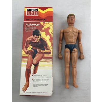 Action Man Special Operations Figure with No Uniform in Original Box