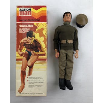 Action Man Special Operations Figure with Original Box (Commander Uniform Parts)