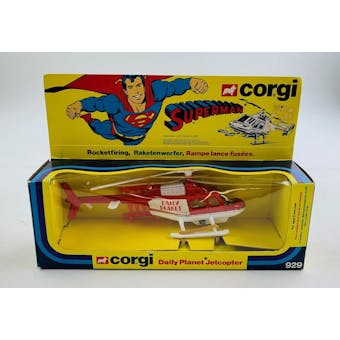 Corgi 929 Superman Daily Planet Rocketfiring Jetcopter - With Rockets!