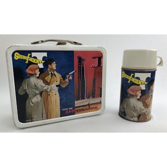 1968 Secret Agent Lunch Box with Thermos