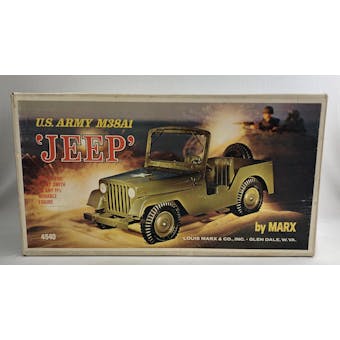 Marx US Army Jeep with Original Box