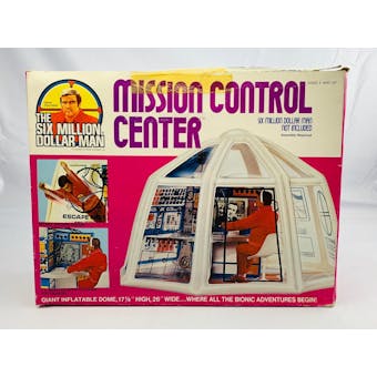 Six Million Dollar Man Mission Control Center in Original Box