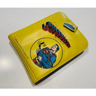 Superman Wallet 1966 SSP Standard Plastic Product Mattel