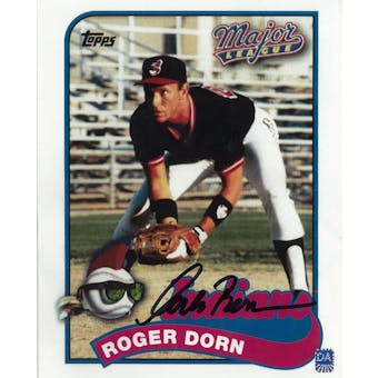 Corbin Bernsen Autographed Major League Card 8x10 Photo