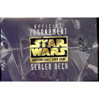 Decipher Star Wars Official Tournament Sealed Deck Box (Reed Buy)