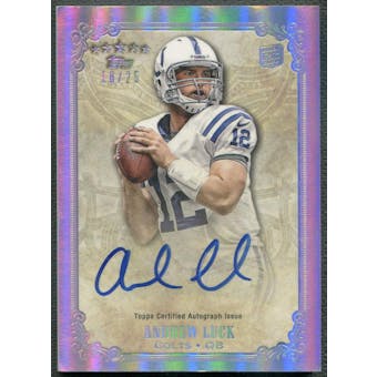 2012 Topps Five Star #FSFAAL Andrew Luck Rainbow Rookie Auto #18/25