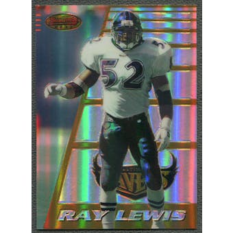 1996 Bowman's Best #164 Ray Lewis Rookie Refractor