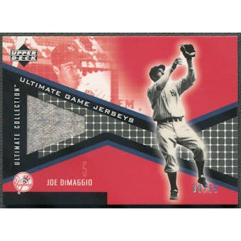 2002 Ultimate Collection #JD Joe DiMaggio Game Jersey #30/99