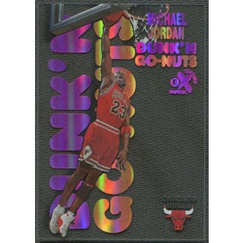 1998/99 E-X Century #15 Michael Jordan Dunk 'N Go Nuts