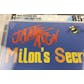Nintendo (NES) Milon's Secret Castle VGA 85+ NM+ GOLD Q AVGN Orange Autographed Game